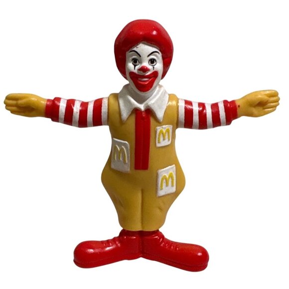 McDonalds Ronald McDonald PVC Figurine Vintage Collectible Toy 1995 3" - Picture 1 of 7